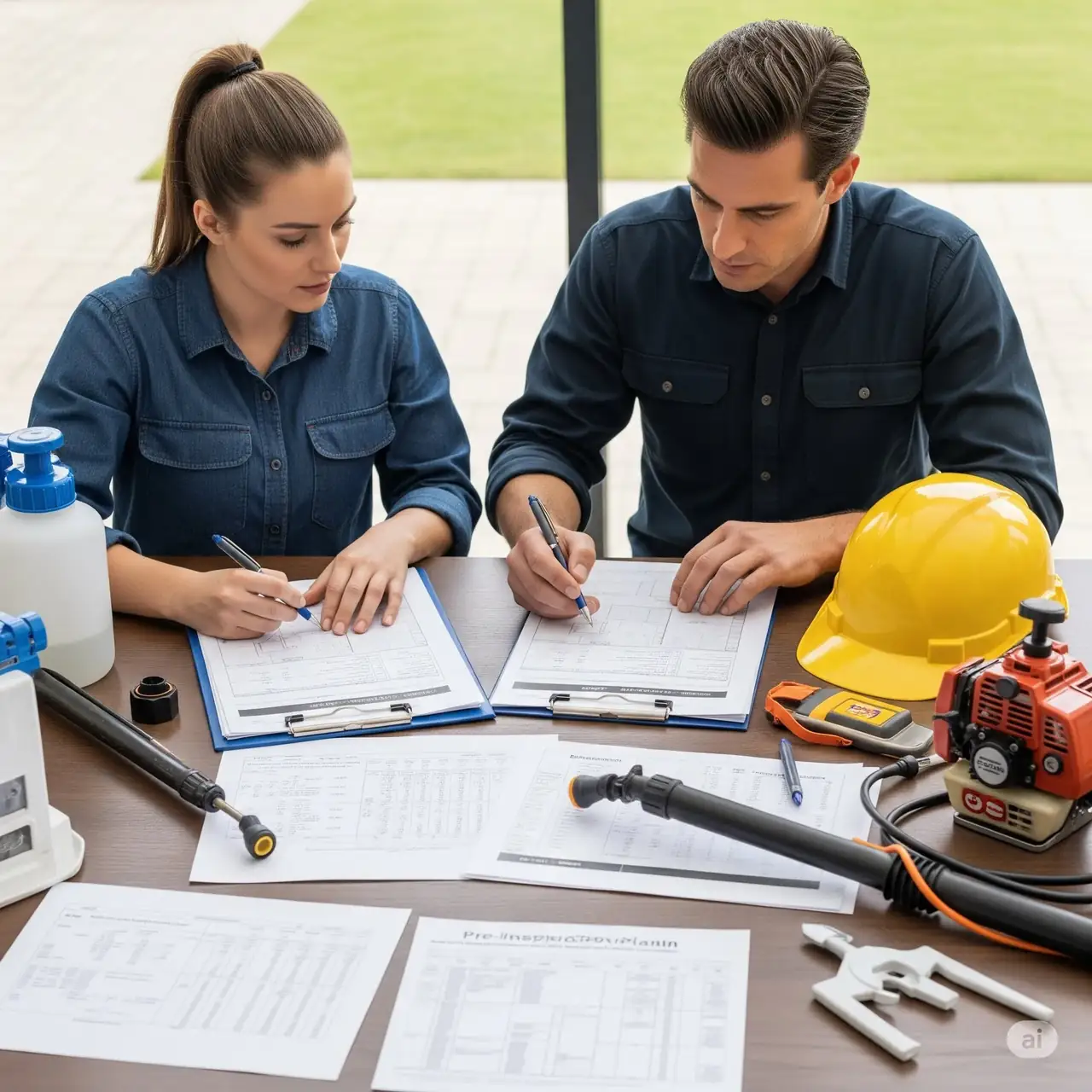 Pre-purchase pest inspection agreement process