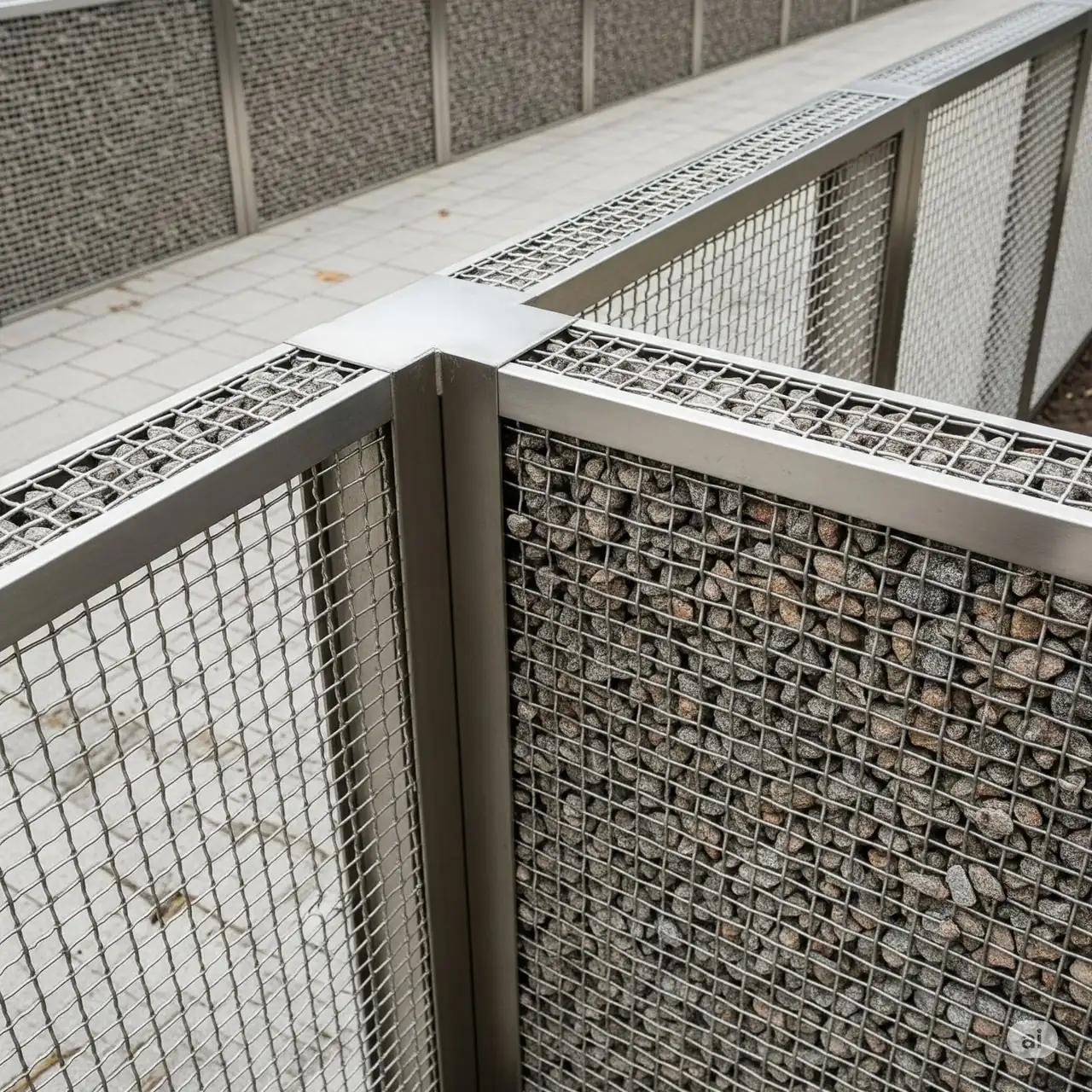 Diagram showing termite barrier protection zone around home